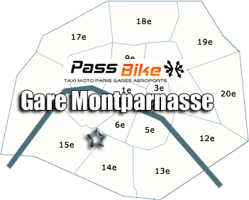 TAXI MOTO GARE MONTPARNASSE | PASSBIKE