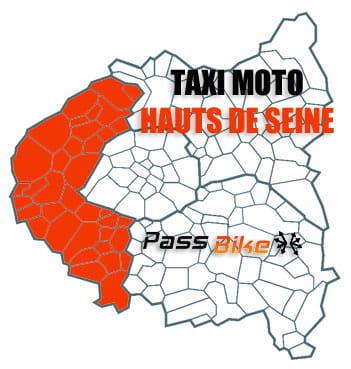 Taxi moto département 92 |PASSBIKE ILE DE FRANCE