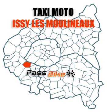 Issy Les Moulineaux tarif et réservation Taxi moto